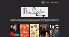 Desktop Screenshot of desotolounge.com