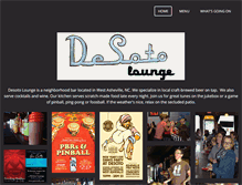 Tablet Screenshot of desotolounge.com